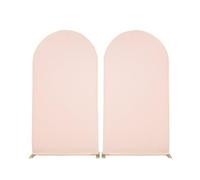 EBZFASO Housses pour Fond de scène de Mariage, Ensemble de Couverture d'arc Mariage Multicolore for Toile Fond Support ajusté en Spandex(Color9)