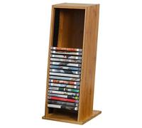EBZFASO Porte-disques pour Salle de Musique, Support de Rangement en Bois for CD, Support de Rangement for disques vinyles, présentoir