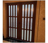 EBZFASO Portes accordéon Pliantes Cloison de séparation de pièce avec Porte coulissante en PVC for Placard(82x80in(208.3x203cm))