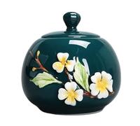 EBZFASO Urne funéraire pour Cendres humaines, Urnes funéraires for Animaux de Compagnie Souvenir de crémation en céramique Fournitures funéraires à l'épreuve des Urnes(S)