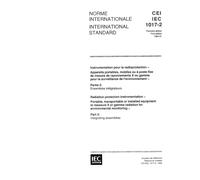 EC 61017-2 Ed. 1.0 b:1994, Radiation protection instrumentation - Portable, transportable or installed equipment to measure X or gamma radiation for ... monitoring - Part 2: Integrating assemblies