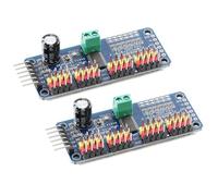 EC Buying Lot de 2 cartes d'extension CA9685A 16 canaux PWM pour Arduino