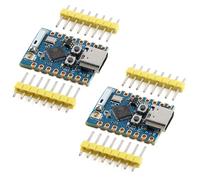 EC Buying Lot de 2 mini cartes de développement ESP32-C3 PRO compatibles Bluetooth avec contrôleur IoT faible puissance pour Arduino MicroPython