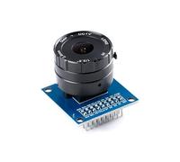 EC Buying OV7670 Module de caméra 5 MP 2,8 mm macro réglable OV7670 avec adaptateur universel en métal CS 30 W Pixel 3,3 V Interface SCCB compatible avec IIC