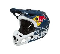 Kini Red Bull EC 1.0 Casque de descente, blanc-turquoise-bleu, taille L pour homme