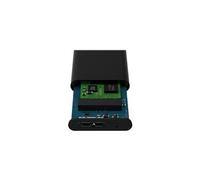 EC-M2MC - Boitier externe - M.2 - M.2 Card - USB 3.0 - noir