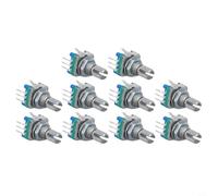 EC11 Commutateur encodeur rotatif, rotation à 360 degrés, potentiomètre numérique 5 broches