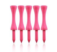 ECADDIE Castle Bamboo Golf Tees (100 Pack) - Various Sizes - Sustainable & Durable