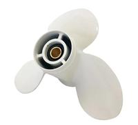 ECAHDVEIR Hélice de Bateau 63V-45947-00-EL 9 1/4x8 P Compatible avec Yama .9HP 15HP 2 Temps 8 Dents