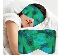Écailles de serpent, Masque de sommeil pour la maison, les voyages et le travail posté, couvrant entièrement les yeux et bloquant la lumière