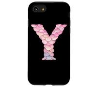 Ecailles de sirène - Lettre Y - Pastel Coque pour iPhone SE (2020) / 7 / 8