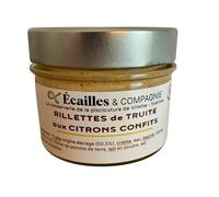 Ecailles et Compagnie - Rillettes de Truite aux Citrons confits - 100g