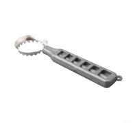 Écailleur à poisson de 16,5 cm avec lame en acier inoxydable avec poignée ergonomique pour un détartrage rapide et un nettoyage rapide Outil de grattage pour la préparation du poisson Utilisation en