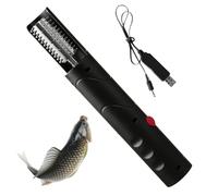 Écailleur à poisson | Grattoir Électrique à Poignée Antidérapante | Puissant outil pour retirer les écailles de poisson - pour cuisine extérieur restaurant camping préparation repas hommes femmes chef