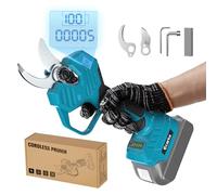 Ecarke Sécateur Électrique Sans Fil - Compatible avec Batterie Makita 18V, Ø de Coupe 30 à 58 mm, Sécateur de Jardin Professionnel pour Taille Rapide et Précise - Sans Batterie