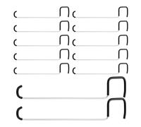 Écarteur De Branches D'Arbres Fruitiers - Fil D'Acier Inoxydable 26x5x1cm Set De 24 Pièces | Cintreuse De Tiges Métallique 25 Cm Avec Gaine En Plastique | Outil D'Éducation Durable Des Branches Pour J