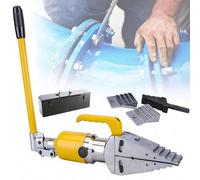 Écarteur de bride avec cale hydraulique manuelle, épandage max 81 mm, capacité d'huile de 70 cm³, pour remplacement de valve et inspection