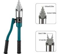 Écarteur de brides hydraulique, acier allié, pression maximale de 8T, design ergonomique, vert
