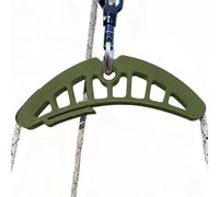 Écarteur de chevalet de selle, coussinets de support ergonomiques - Corde de pont de selle, pour escalade, randonnée, camping, arbre