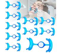 Écarteur de joue dentaire avec miroir anti-buée, forme M, 10 piècesv