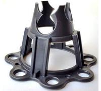 Écarteur de sol avec une grande surface d'appui en PVC pour béton en vrac - Supports entretoises en maille de renfort ~ 15/20 25/30 35/40 40/50 60/70 70/80 90/100 mm (200, 15/20 mm)