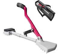 Écarteur de tapis sans genou avec poignée antidérapante et pinces réglables pour projets de bricolage et de revêtement de sol