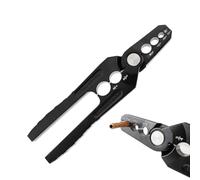 Écarteur de tuyau en cuivre - Aiguisage manuel de refroidissement - Rond haute performance - Pince de service de climatisation - Outil de réparation réglable pour tuyaux de 1/4 3/8 1/2 5/8 3/4