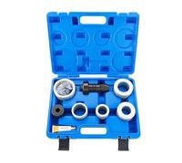Écarteur de Tuyaux, Kit d'extension de tuyau d'échappement 28 mm (1-5/8" à 4-1/4") - Outil robuste for allonger le silencieux avec étui de rangement et gants for voiture