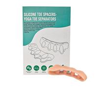 Écarteur d'Orteils - Correcteur d'Orteils en Silicone 4 pièces,Soutien Podiatrique Protège pour Correction Chevauchement Utilisation Quotidienne Récupération Mobilité Hommes Femmes Marche