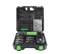 éCarteur éLectrique Pour Tubes En Cuivre, Alimenté Par Batterie Au Lithium, éVaseur Excentrique à 45° De 6,35 Mm à 19 Mm, Avec 5 Colliers De Serrage Et Outil D'éBavurage