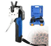 Écarteur électrique sans fil avec lumière LED, compatible avec systèmes métriques et en pouces, avec charge rapide pour une expansion efficace des tuyaux en cuivre (5 mors)