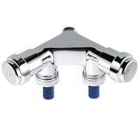 Grohe Eggemann - D'origine double de ce que la valve '' Easy '' DN 15 chrome