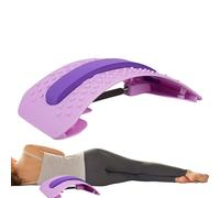 Écarteur Lombaire Dos - Étirement Nuque Épaules, Planche Réglable | Support Vertébral Ajustable Pour Yoga Pilates | Soulagement Douleur Entraînement Maison Bureau Voyage Détente