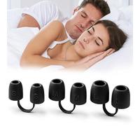 Ecarteur Nasal Anti Ronflement Mixte, Dilatateur Nasal Dilatateurs en Silicone, Dispositif de Réduction des Ronflements Réutilisable, Dilatateur Nasale Pour Sommeil & Aide Breathe (noir)