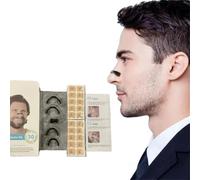 Ecarteur Nasal Magnétique pour Cloison Nasale Déviée 60 Bande Nasale Magnétique - Ronflement Efficace, Réutilisable,Douce pour Peau - Améliore Sommeil et Respiration