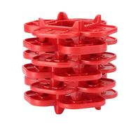 Écarteurs Composite pour Lames de Terrasse, 6 Pièces Écarteurs pour Lames de Terrasse avec 4 Épaisseurs Différentes, Kit De Calage Précis pour Jardin Terrasse Garage Balcon Abri De Jardin Et sous-Sol