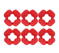 Écarteurs Composite Pour Lames de Terrasse - 6 Pièces Écarteurs pour Lames de Terrasse avec 4 Épaisseurs Différentes - Kit De Calage Précis Pour Jardin Terrasse Garage Balcon Abri De Jardin Et Sous-So