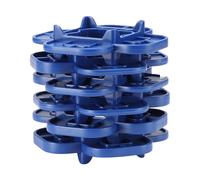 Écarteurs Composite pour Lames de Terrasse | Lot de 6 Cales en Bois Dur avec 4 Épaisseurs - Kit De Calage Précis pour Jardin Terrasse Garage Balcon Abri De Jardin Et sous-Sol