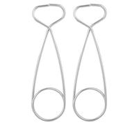 éCarteurs De MâChoires De Poisson En Acier Inoxydable, 2 PièCes, Support à Crochet Suspendu Pour Bouteille D'eau De CuisinièRe