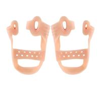 Écarteurs d'Orteils | 1 Paire Redresseur De Pieds À Double Trou - Séparateurs pour Orteils Qui se Chevauchent - pour danseuses de ballet athlètes alignement yoga et correction des pieds pour hommes et
