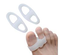Écarteurs d'orteils en silicone pour redresseur d'orteils - Lisseur doux pour gros orteils, séparateurs d'orteils orthopédiques confortables pour les orteils qui se chevauchent, orteils en marteau,