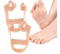 Écarteurs d'orteils pour femmes - 1 paire de correcteurs de pieds à double ouverture | Écarteurs d'orteils - pour hommes et femmes - Correction des pieds yoga ballet danseurs athlètes alignement des