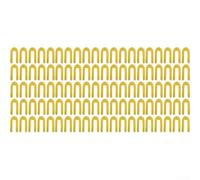 Écarteurs pour carrelage Plastique PP 100PCS Jaune pour robuste | Épaisseur 4.7mm précise, support pour sol et mur, finition lisse professionnelle, pour idéal grand format