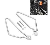 Ecarteurs Universel Sacoche cavalière Craftride pour Moto Custom Bad BoyBlacklineCustom Slim Chrome CB42987