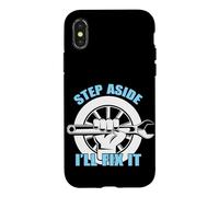 Écartez-Vous, Je Vais réparer ! Humour de Bricoleur Coque pour iPhone X/XS