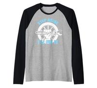 Écartez-Vous, Je Vais réparer ! Humour de Bricoleur Manche Raglan