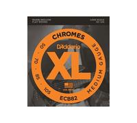 D'Addario ECB82 corde d'instrument de musique Basse 4 pièce(s) Chrome Guitare