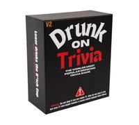 ECBLI Drunk on Trivia Version- Birthday Gift & Bachelorette Party Game with 250 Amusing Cards - Hilarious Unforgettable Drinking Card Game - Get the Party Started(1pc)