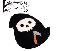 ECBLI Unwelcome Bat Door Mat, Front Halloween Door Mat Gothic, Funny Bat Welcome Doormat for Halloween, Halloween Decorations Outdoor, Spooky New Home Closing Housewarming Gift(#2)