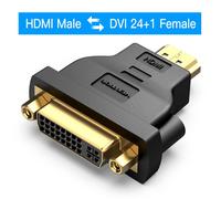ECCB0 Vention adaptateur bi-directionnel DVI d24 + 1 mâle vers HDMI femelle, convertisseur de câble pour projecteur ""Nipseyteko